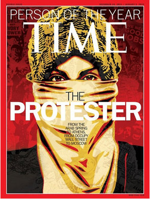 Time: The protester